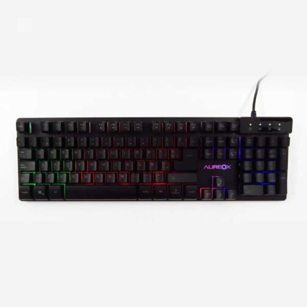 Teclado Mecanico Aureox Battletag GK400 RGB