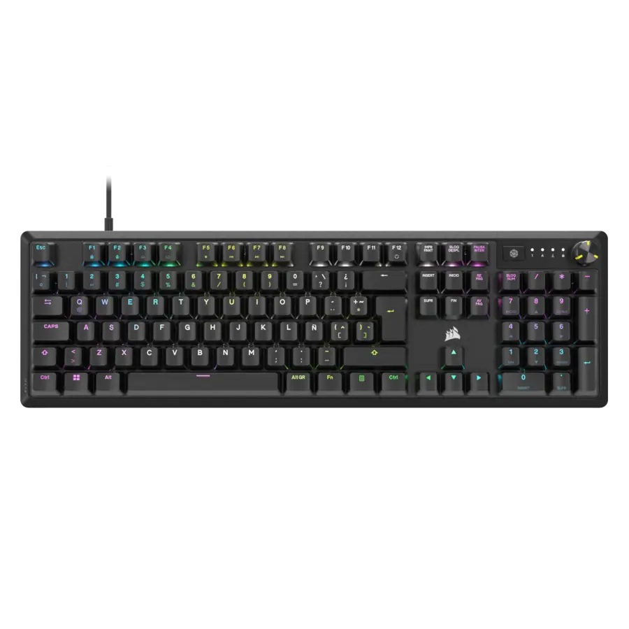 TECLADO MECANICO CORSAIR K70 (MLX RED) RGB