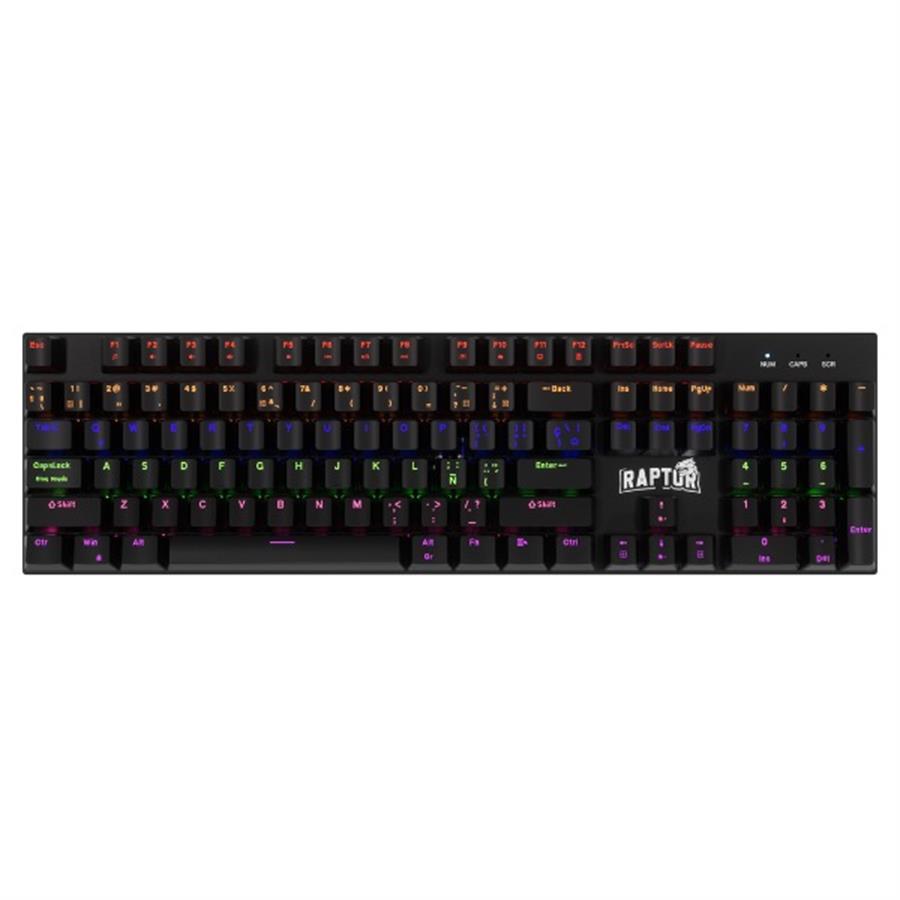 TECLADO MECANICO RAPTOR FIRECLAW M104 RGB