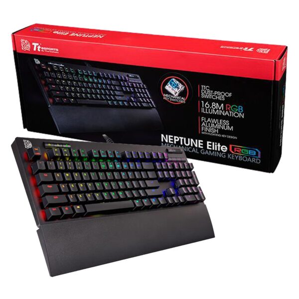 Teclado Mecanico TT Esports Neptune Elite (Blue Axis) RGB SP