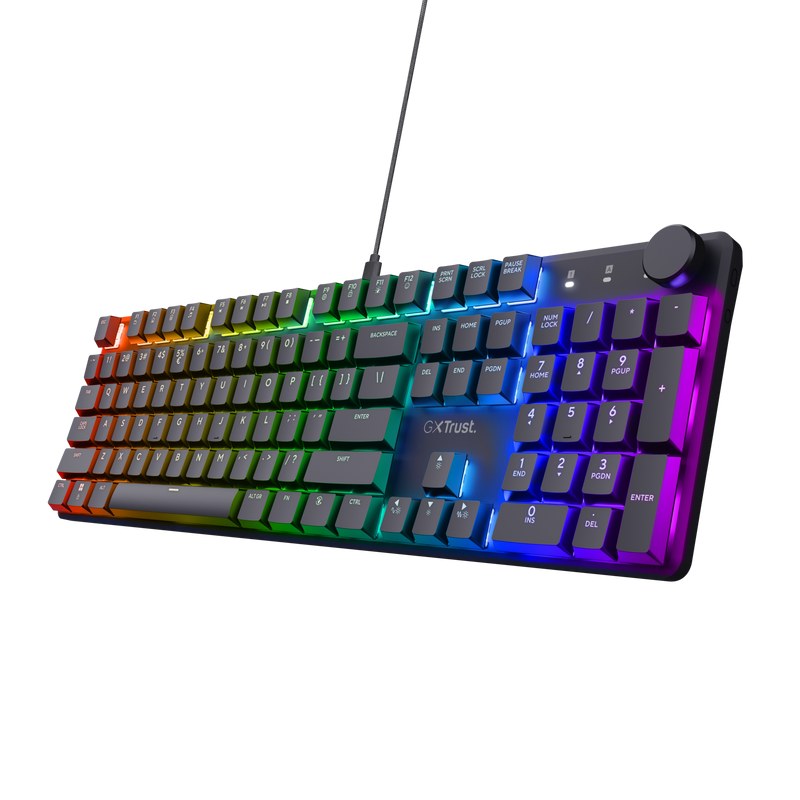 TECLADO MECANICO TRUST TORIX RGB US