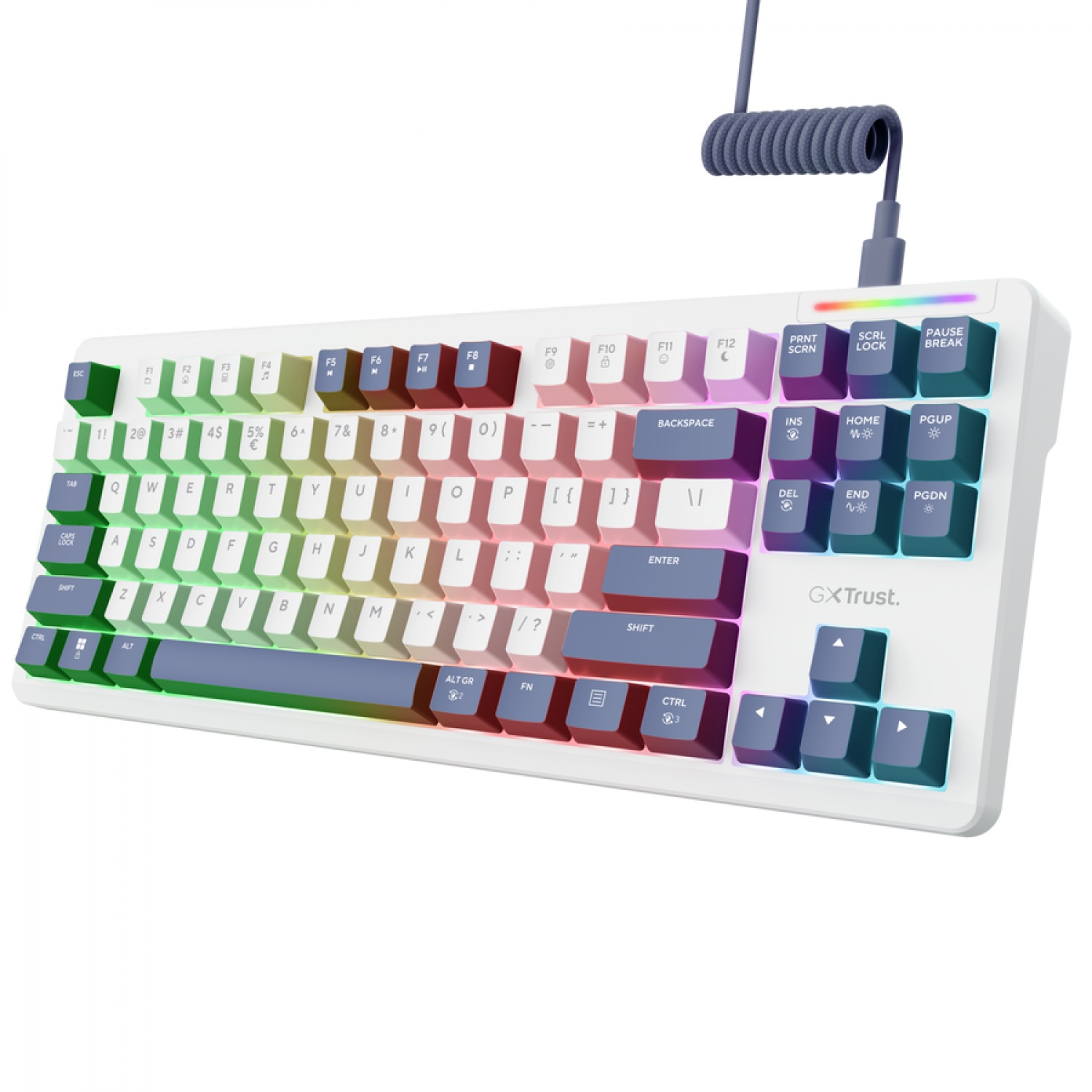 TECLADO MECANICO TRUST XYRA TKL GXT872 US