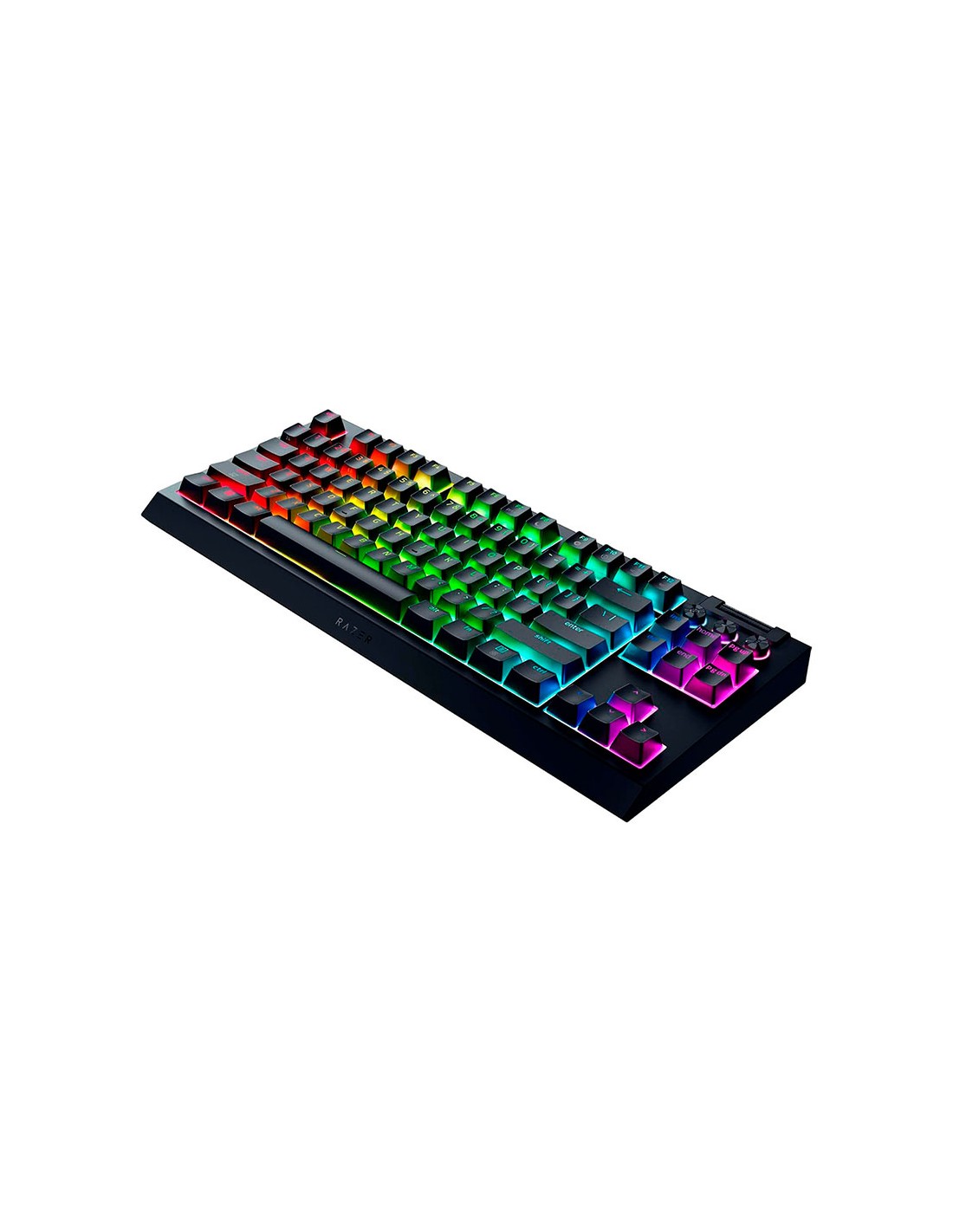 TECLADO MECANICO WIRELESS RAZER BLACKWIDOW V4 TKL HYPERSPEED SP
