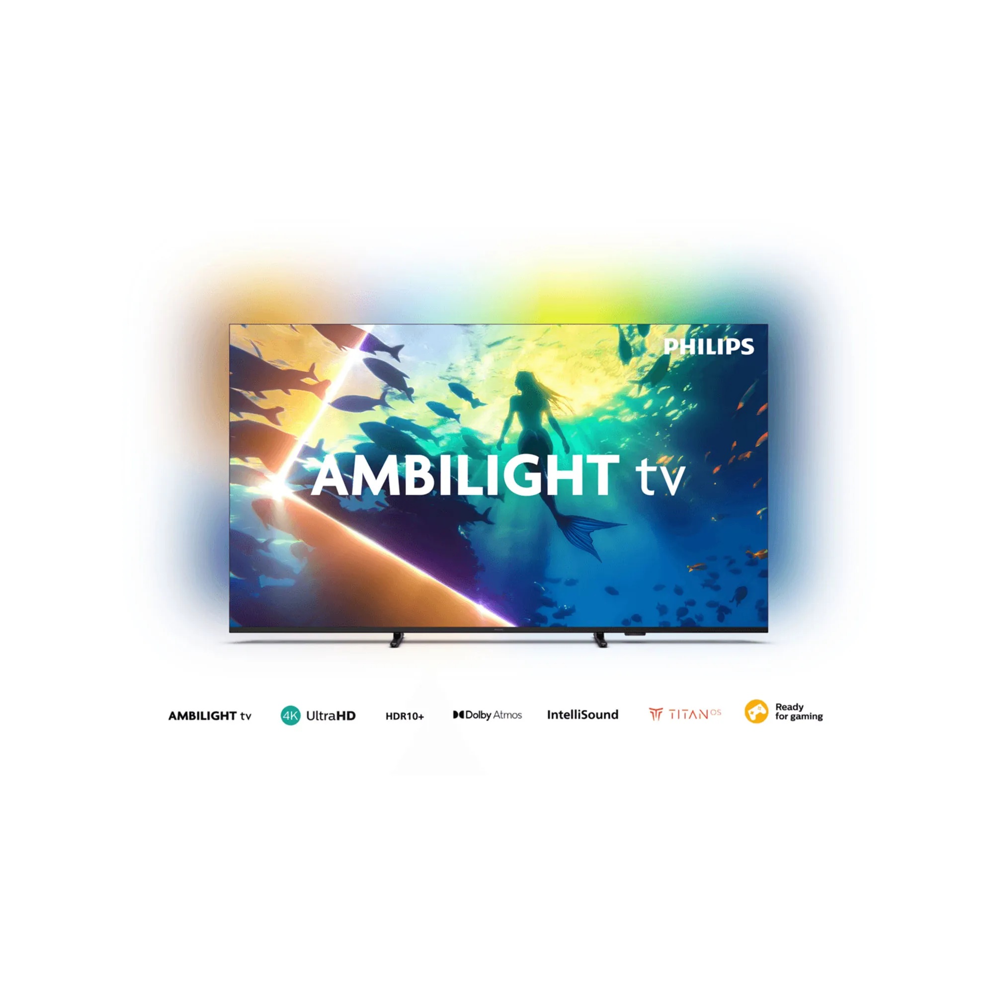 TELEVISOR PHILIPS SMART PUD8100/77 65" 4K AMBILIGHT OS TITAN