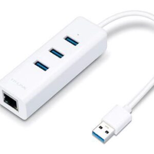 Adaptador Tp-Link UE330 USB 3.0 a Ethernet Gigabit RJ45 + Minihub