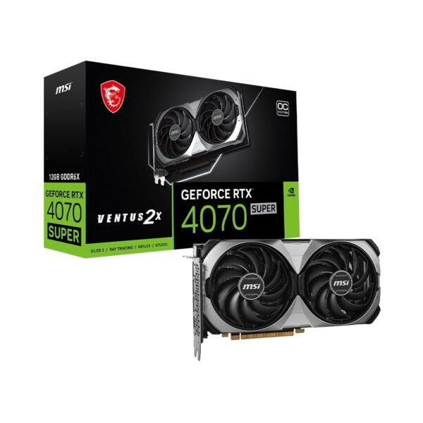 Video Geforce Msi Ventus 2X RTX 4070 SUPER 12GB OC