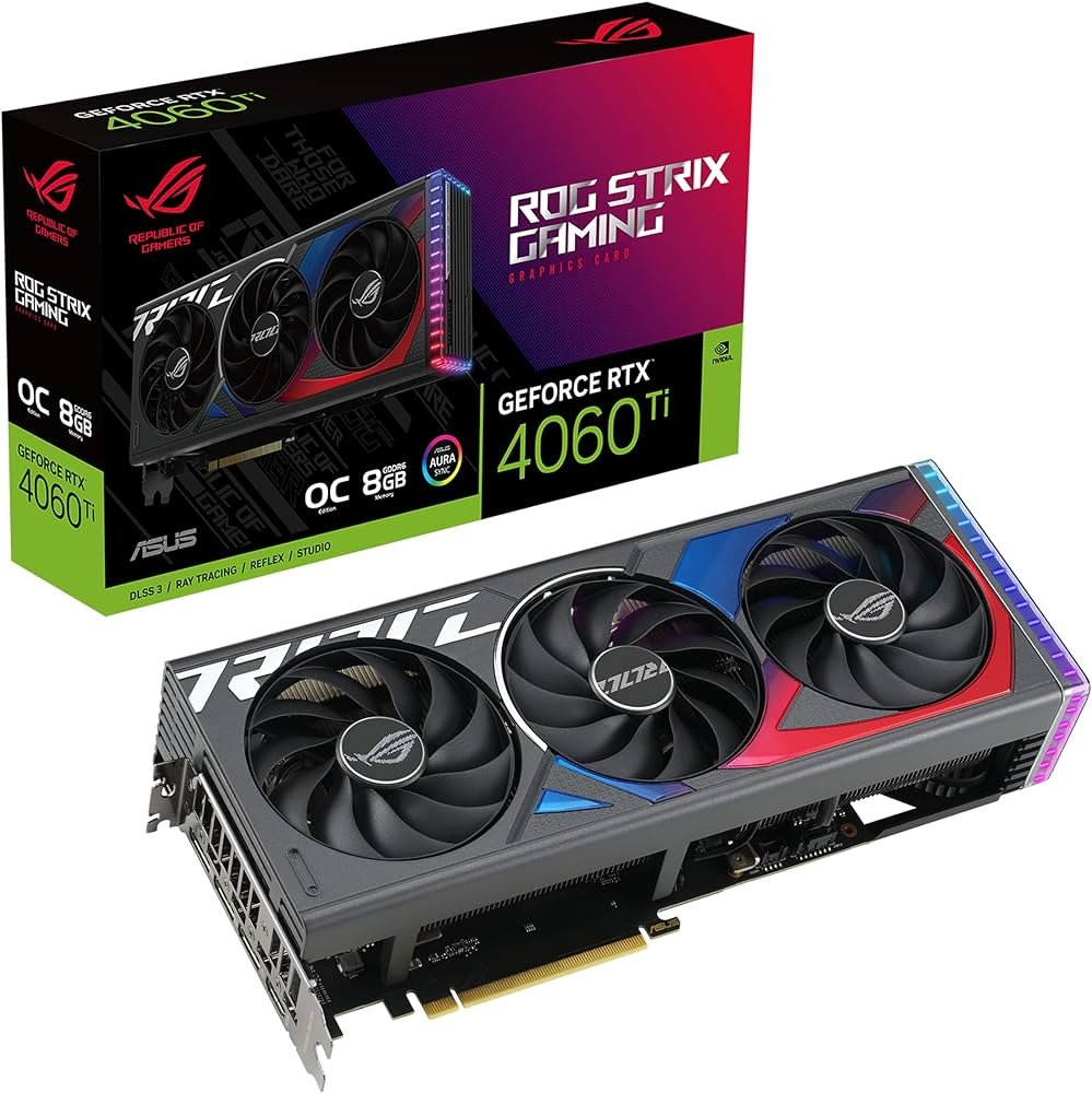 VGA ASUS ROG STRIX RTX 4060 TI 8G OC