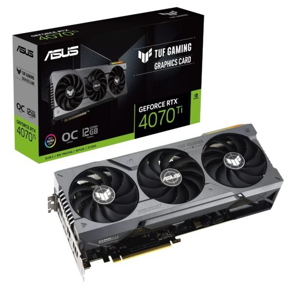 Video Geforce Asus Tuf Gaming RTX 4070 TI 12GB D6 OC