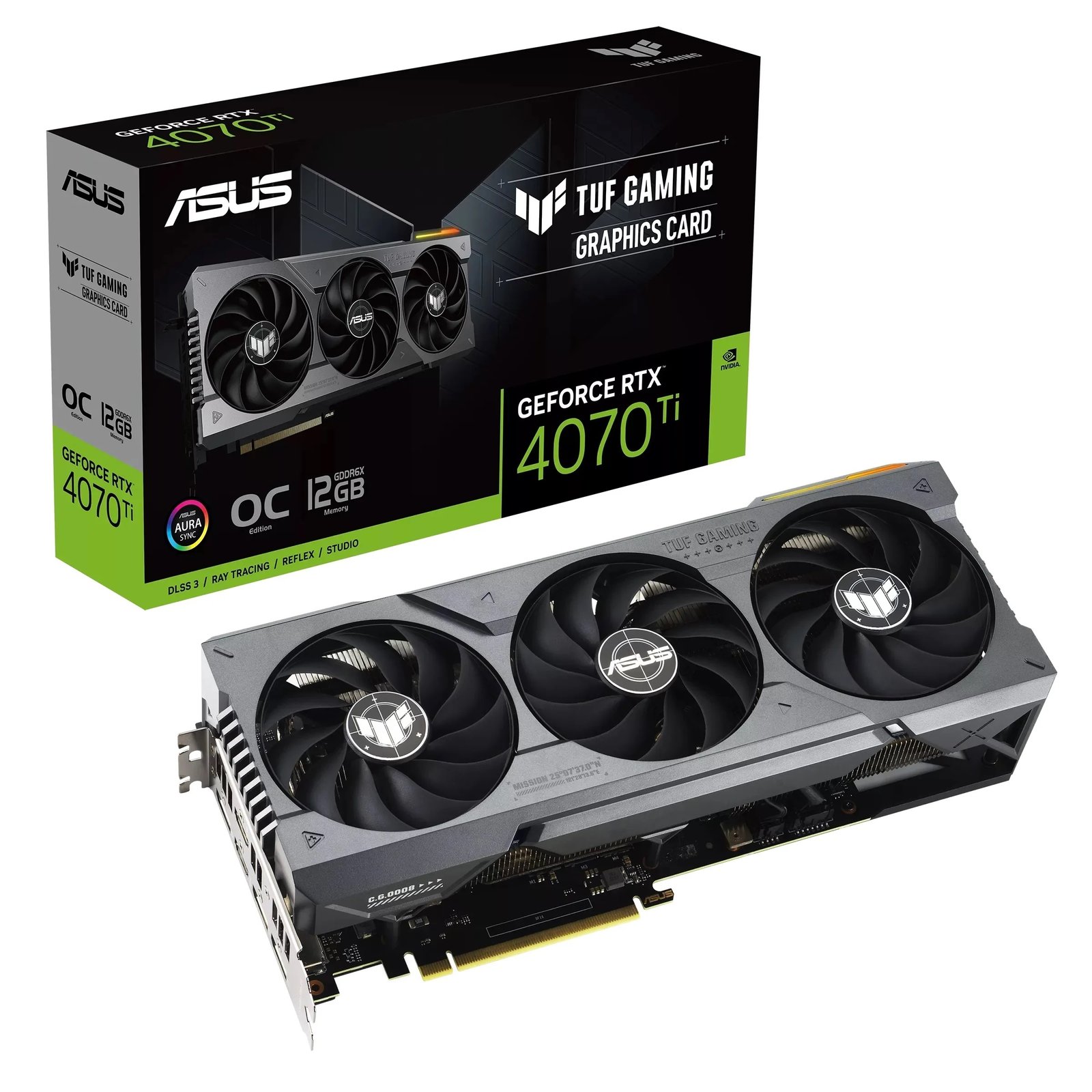 VGA ASUS TUF GAMING RTX 4070TI 12GB D6 OC