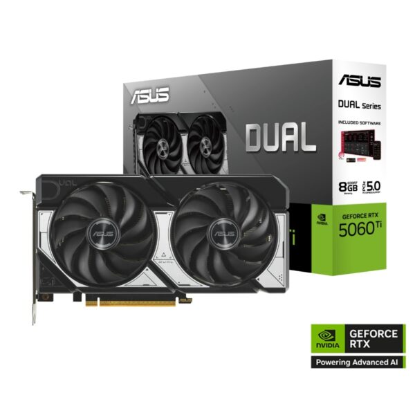 Video Geforce Asus Dual RTX 5060 TI 8GB OC