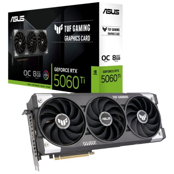 Video Geforce Asus Tuf Gaming RTX 5060 TI 8GB D7 OC