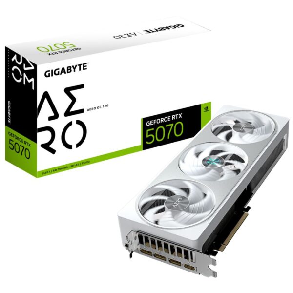 Video Geforce Gigabyte Aero RTX 5070 12GB OC