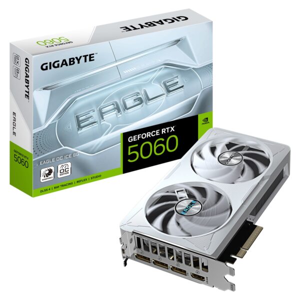 Video Geforce Gigabyte Eagle RTX 5060 8GB OC Blanca