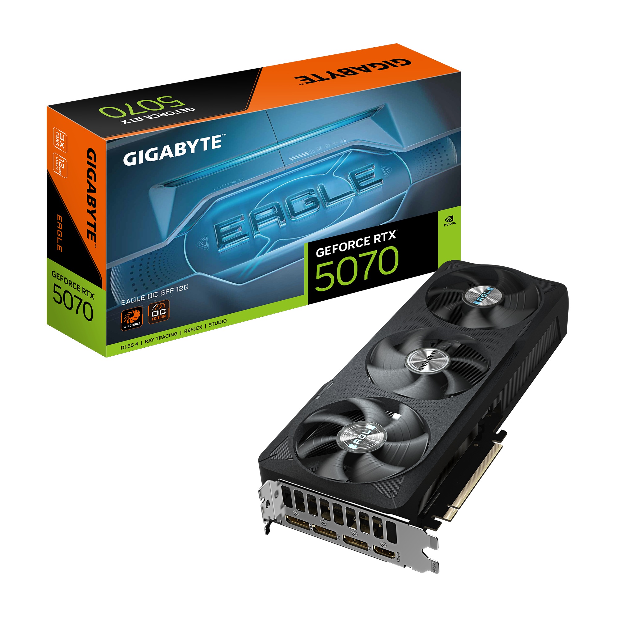 VIDEO GEFORCE GIGABYTE EAGLE RTX 5070 12GB OC