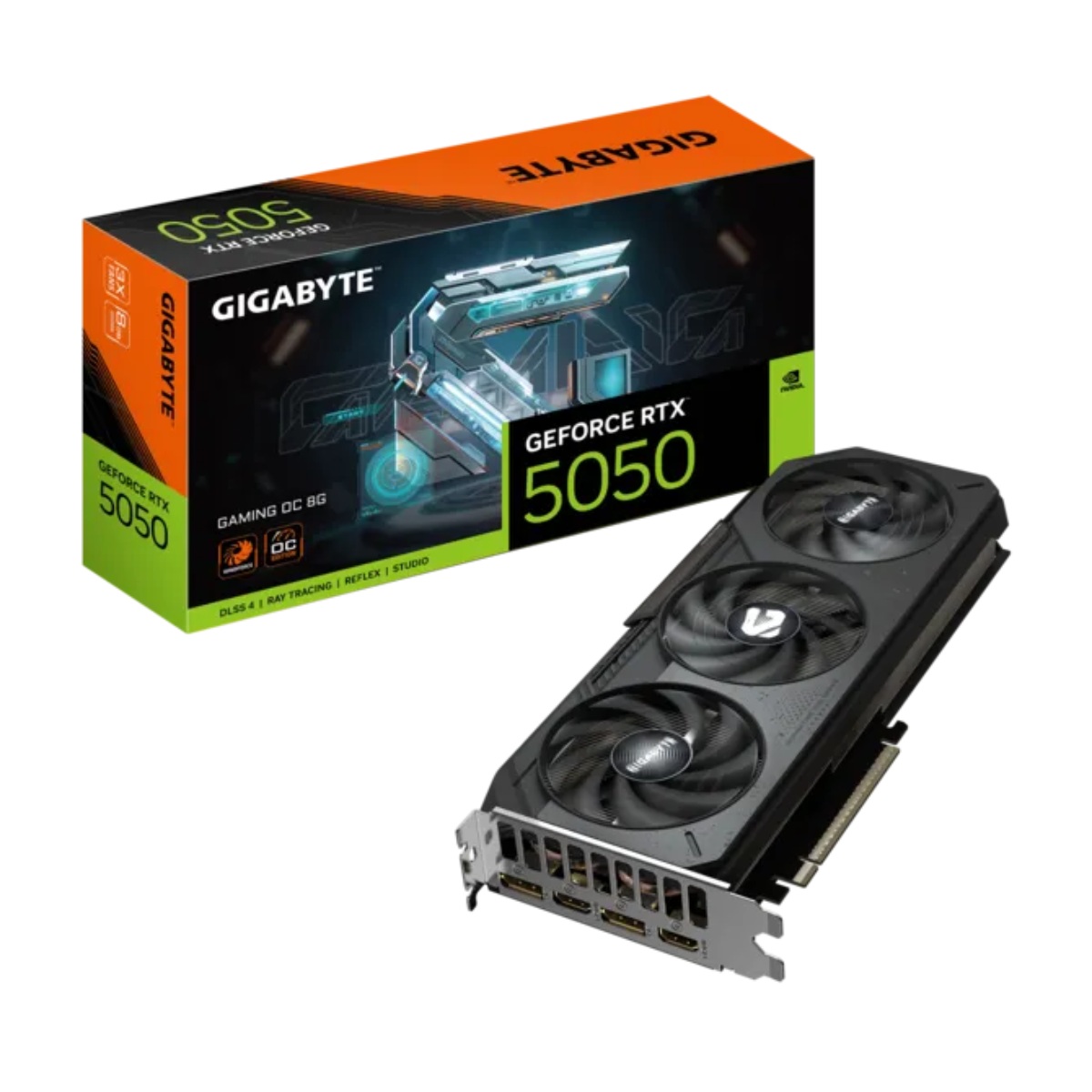 VIDEO GEFORCE GIGABYTE GAMING RTX 5050 8GB OC