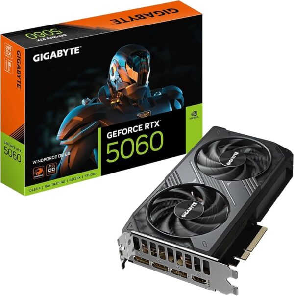 Video Geforce Gigabyte Windforce RTX 5060 8GB OC
