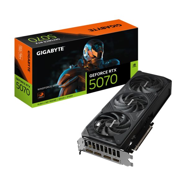 Video Geforce Gigabyte Windforce RTX 5070 12GB