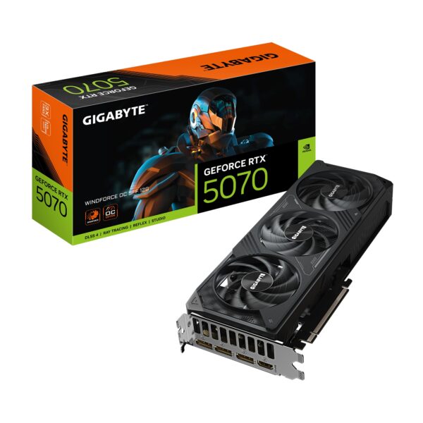 Video Geforce Gigabyte Windforce RTX 5070 12GB OC
