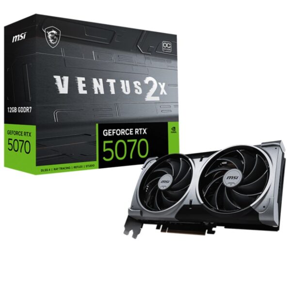 Video Geforce Msi Ventus 2X RTX 5070 12GB OC