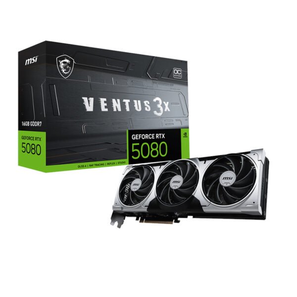 Video Geforce Msi Ventus 3X Plus RTX 5080 16GB D7 OC