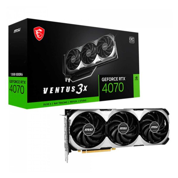 Video Geforce Msi Ventus 3X RTX 4070 12GB
