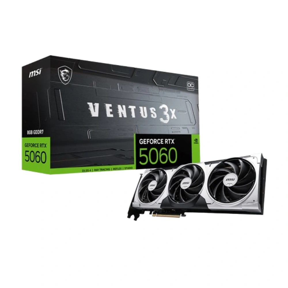 VIDEO GEFORCE MSI VENTUS 3X RTX 5060 8GB OC