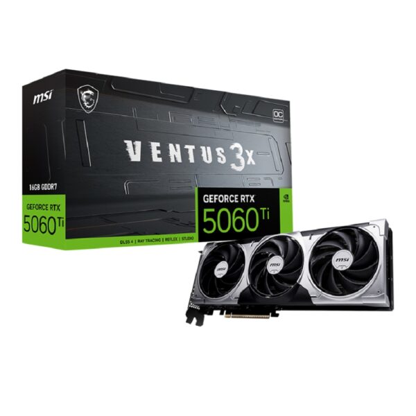 Video Geforce Msi Ventus 3X RTX 5060 TI 16GB OC