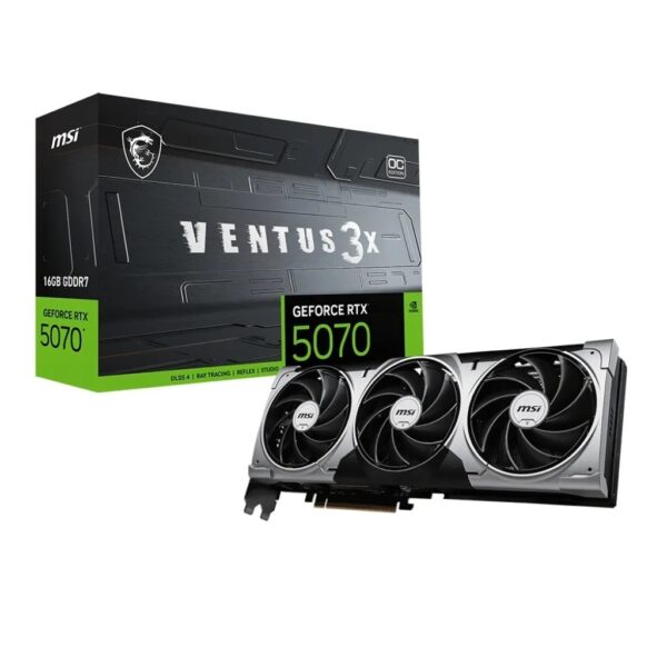 Video Geforce Msi Ventus 3X RTX 5070 12GB OC