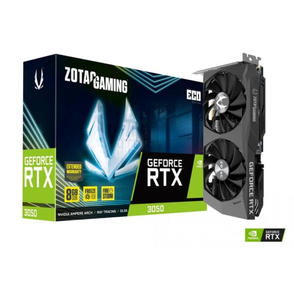Video Geforce Zotac Eco RTX 3050 8GB D6