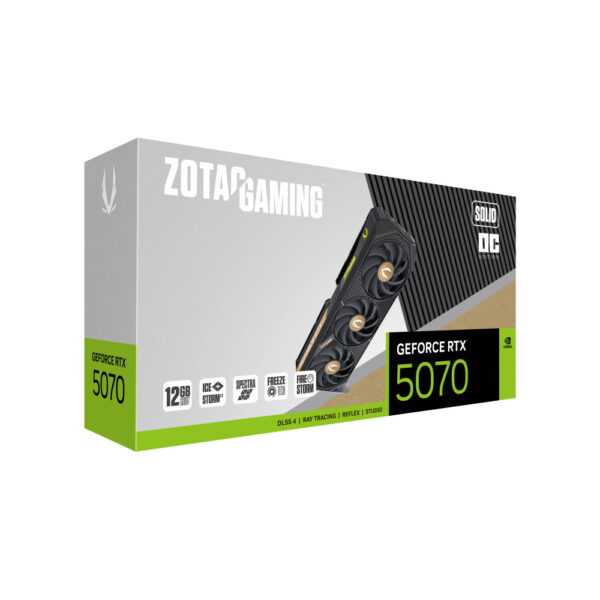 Video Geforce Zotac Solid RTX 5070 12GB D7 OC