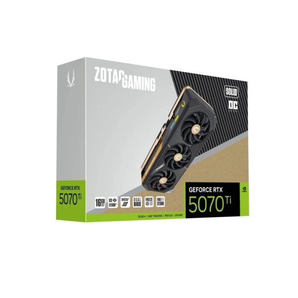 Video Geforce Zotac Solid RTX 5070 TI 16GB D7 OC