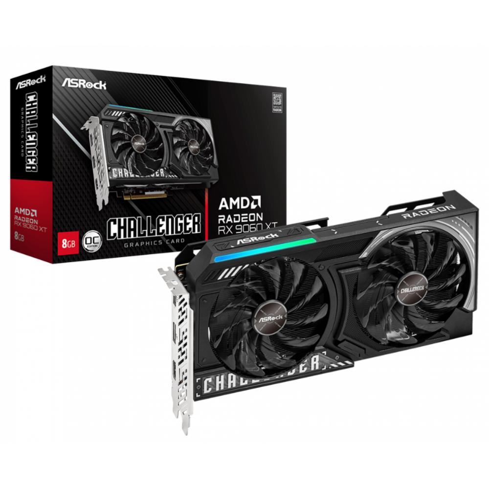 VIDEO RADEON ASROCK CHALLENGER RX 9060XT 16GB OC