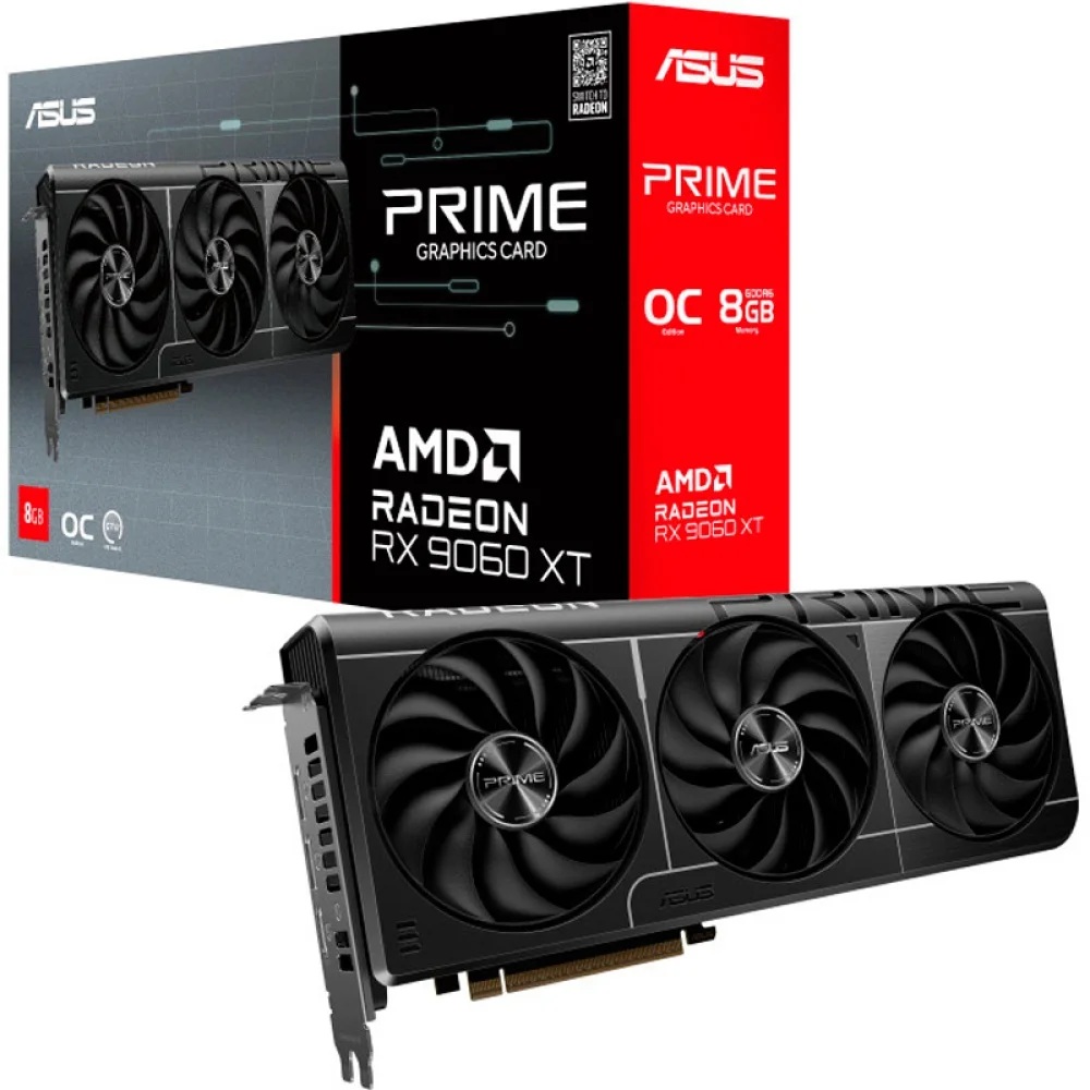 VIDEO RADEON ASUS PRIME RX 9060XT 8GB OC