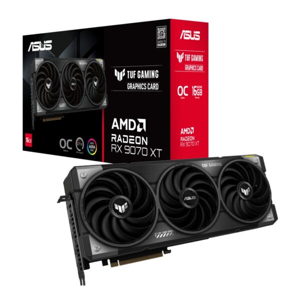 Video Radeon Asus Tuf RX 9070XT 16GB OC