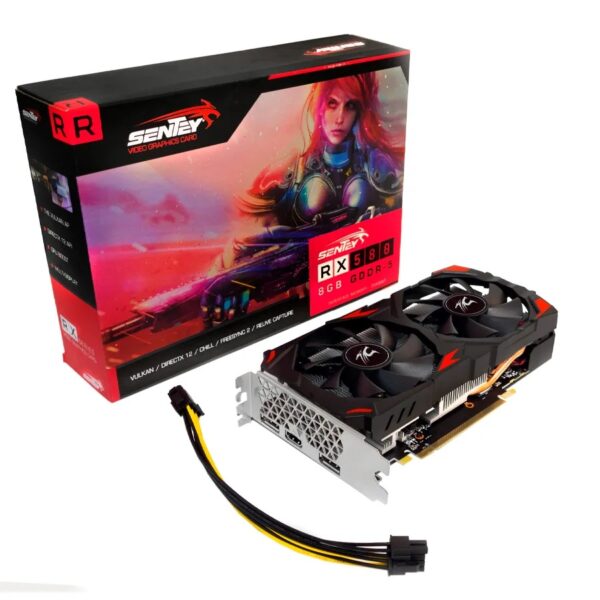 Video Radeon Sentey RX 580 8GB D5