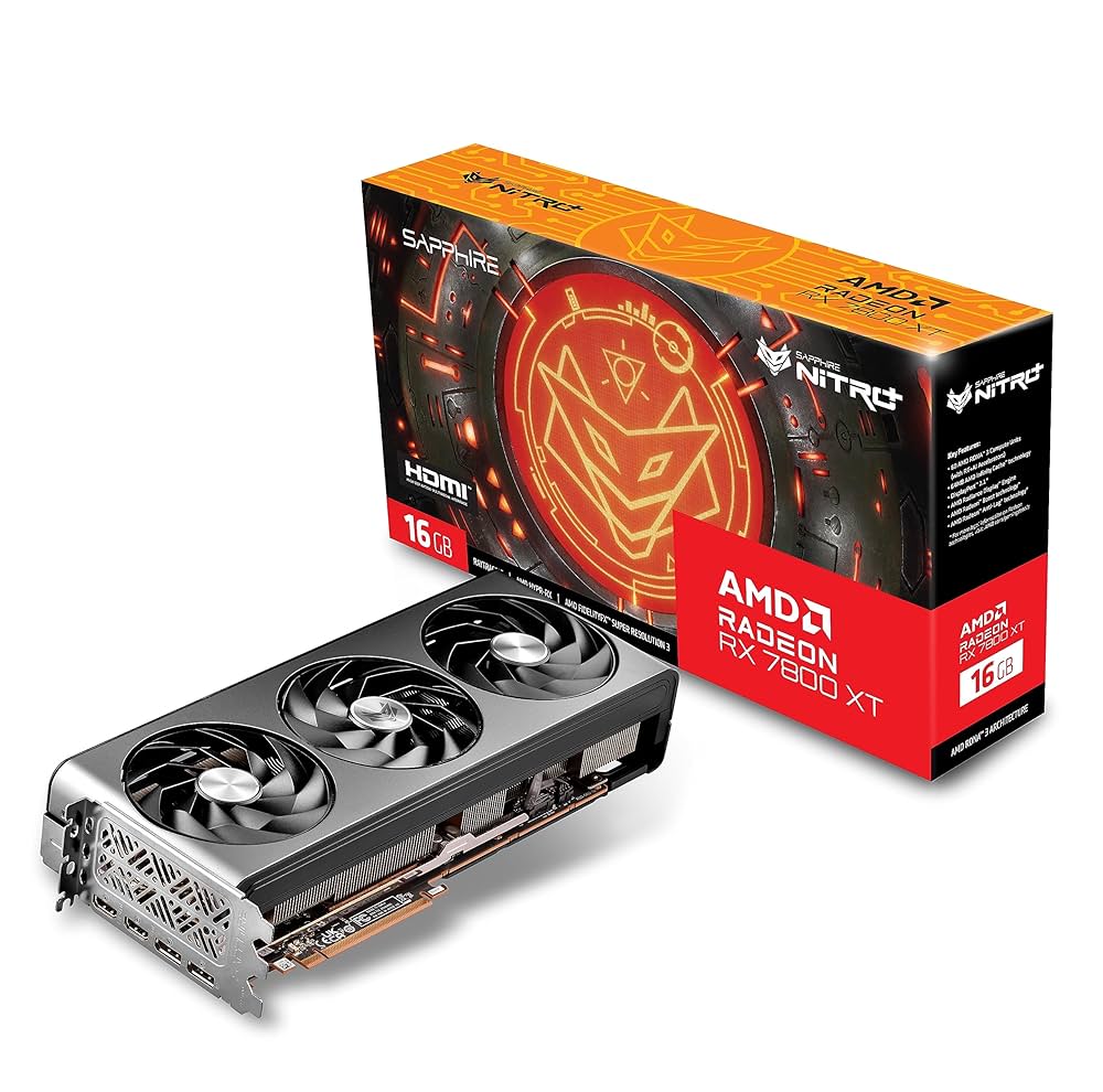 VIDEO SAPPHIRE NITRO GAMING RX 7800 XT 16GB D6 OC