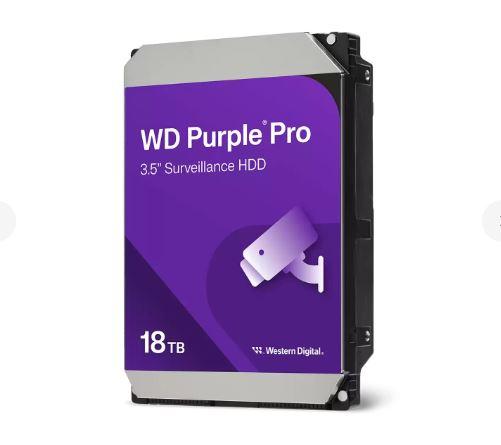 DISCO RIGIDO WESTERN DIGITAL PURPLE PRO 18TB 512MB