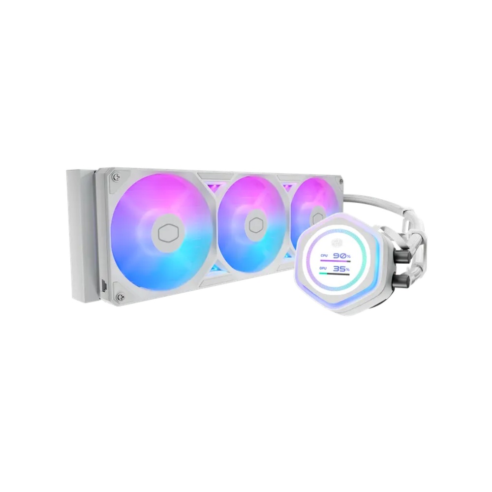 Watercooler Coolermaster ML360 Atmos II LCD Blanco ARGB