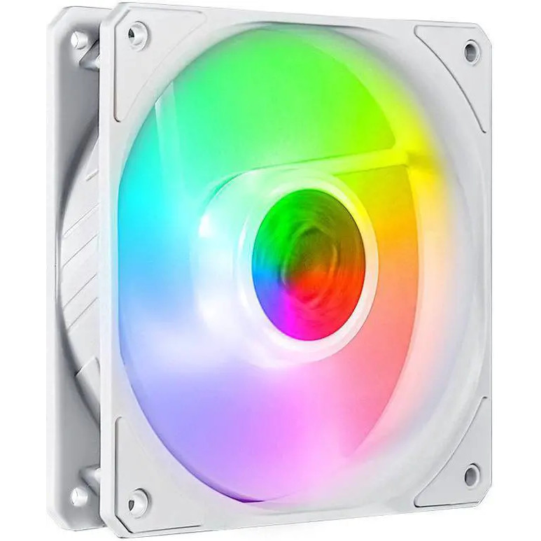 FAN COOLERMASTER SICKLEFLOW EDGE 120 BLANCO ARGB