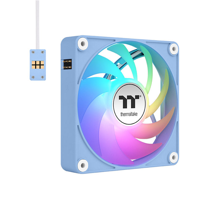 FAN THERMALTAKE CT120 EX PACK X3 CELESTE ARGB