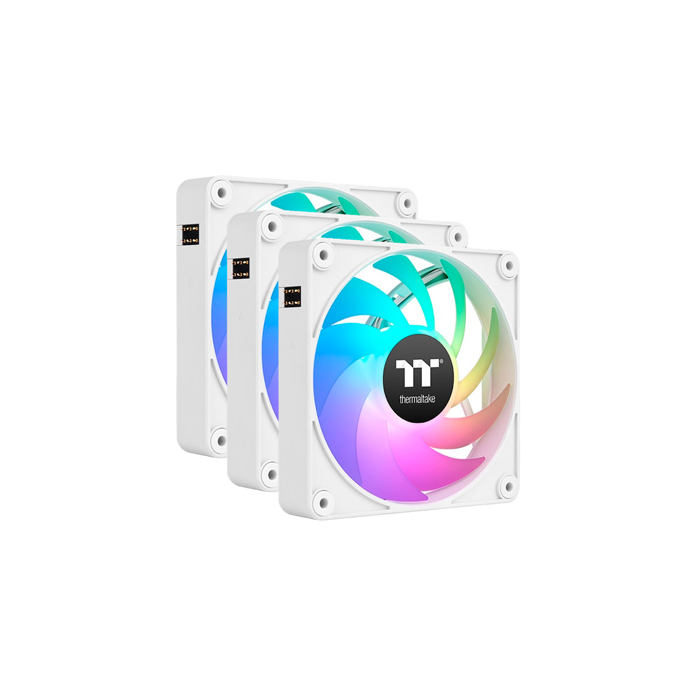 FAN THERMALTAKE CT140 EX PACK X3 BLANCO ARGB