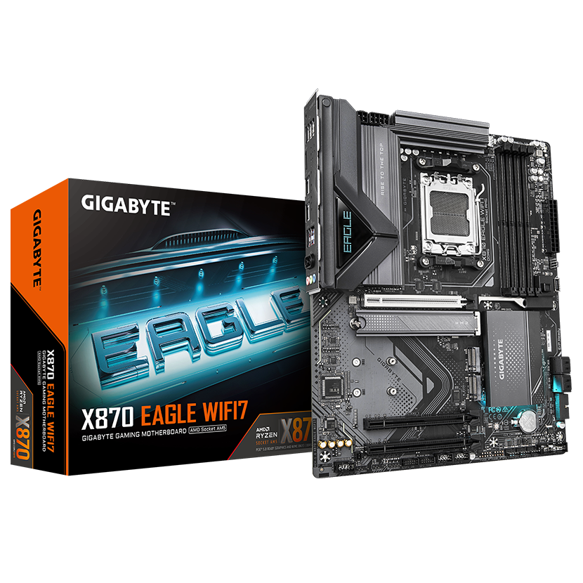 MOTHERBOARD AM5 GIGABYTE X870 EAGLE WIFI 7