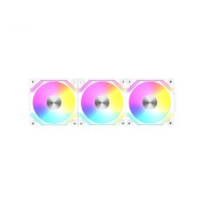 Fan Raidmax MD120 Pack x3 Pwm Blanco ARGB