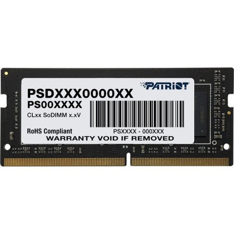 MEMORIA SODIMM PATRIOT SIGNATURE DDR4 16GB 3200MHZ C22