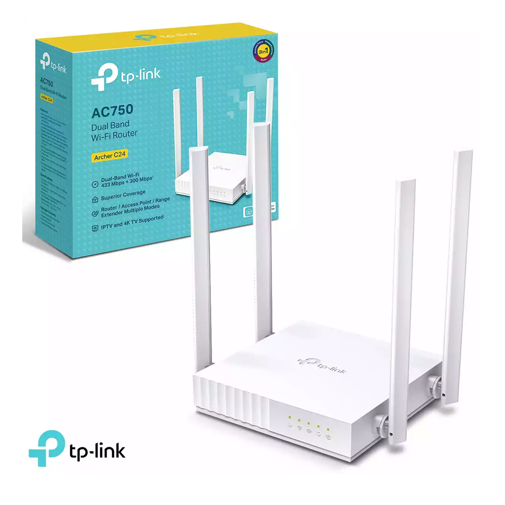 ROUTER TP-LINK ARCHER C24 AC750