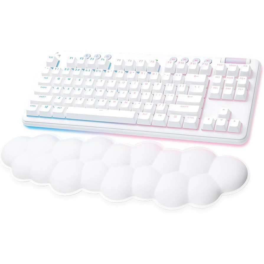 TECLADO MECANICO WIRELESS LOGITECH G715 AURORA BLANCO RGB
