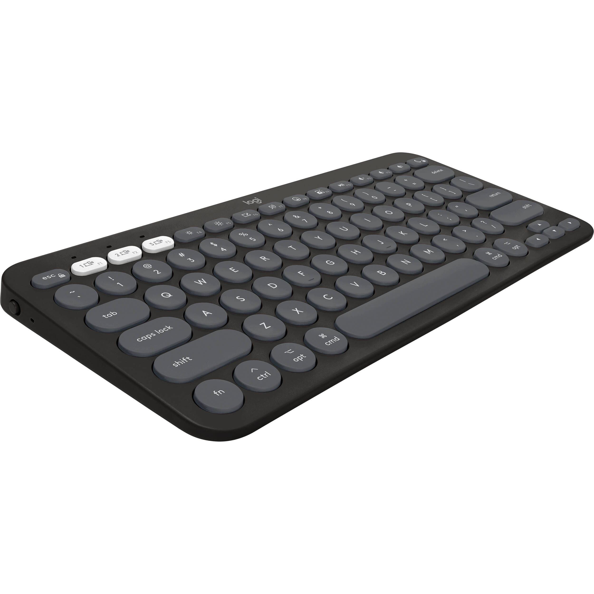 TECLADO WIRELESS LOGITECH K380S PEBBLE GRIS