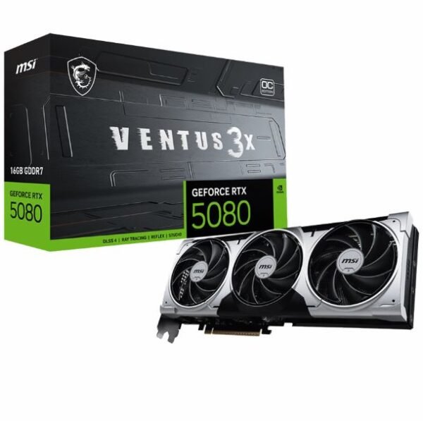 Video Geforce Msi Ventus 3X RTX 5080 16GB OC Plus